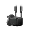 Ugreen 25W USB-C GaN Fast Charger Set (UK Plug) - 1
