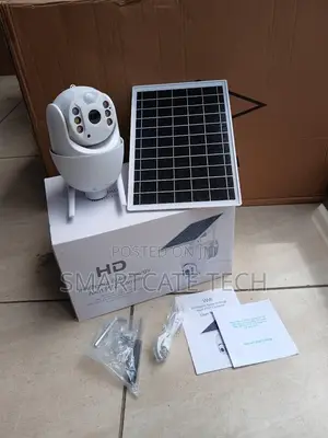 Ubox Solar Powered 4G LTE Outdoor PTZ Camera