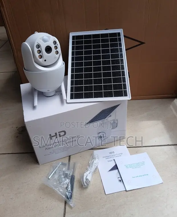 Kamera ya Ubox 4G ya Nje ya CCTV na Kuchaji kwa Solar - 1