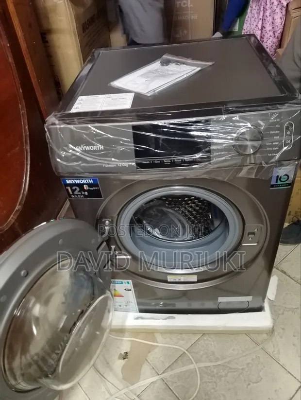 Skyworth 10kg Front Load Washer Dryer - 1