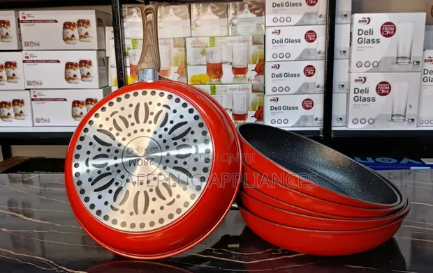 26cm Stone Granite Heavy Duty Frying Pan - Mpya Kabisa - 1