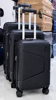 3-in-1 Unbreakable PP Suitcase Set - Size 4 - 2