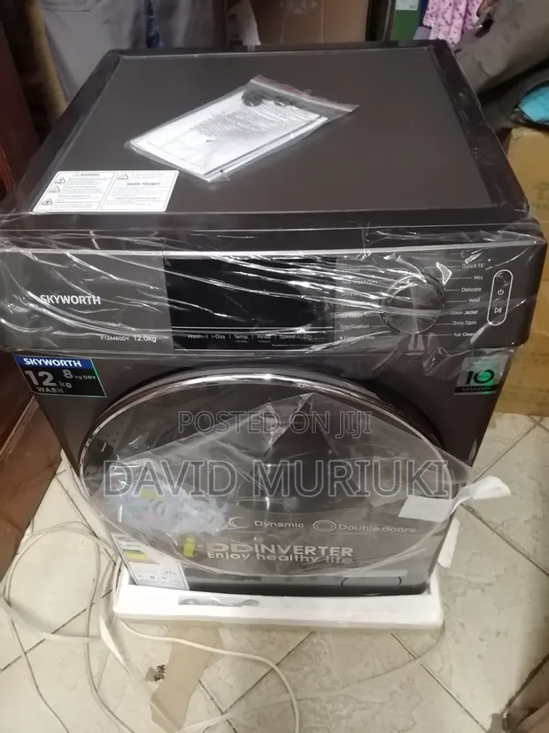 Skyworth 10kg Wash & Dry Automatic Washing Machine - 1