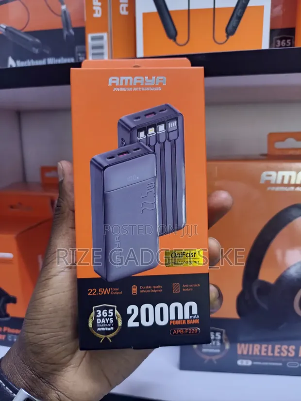 Amaya 22.5W Pocket Fast Charging Power Bank - 1