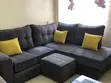 Kiti cha L-Shape cha Watu 5 - Kijivu - 1