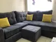 Kiti cha L-Shape cha Watu 5 - Kijivu - 3