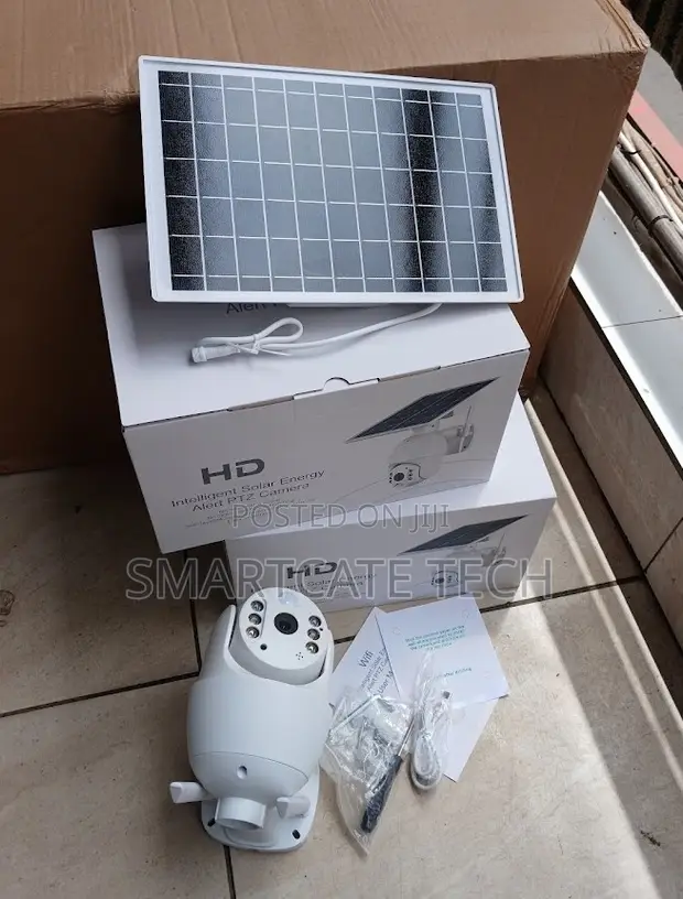 Ubox Wireless Solar 4G CCTV Camera with SIM - 1