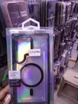 MagSafe Transparent Case for Samsung Galaxy S24 Ultra - Black - 1