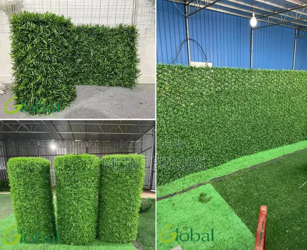 Artificial Grass Fence Roll 1m x 10m | Green Privacy Screen - 1