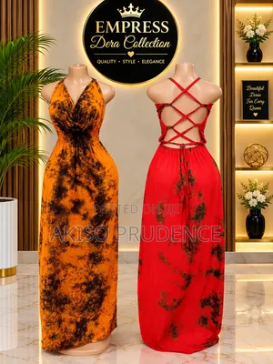 100K Backless Maxi Dresses - Various Designs