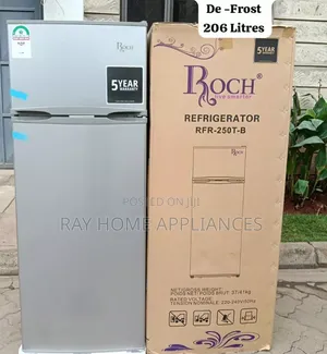 206L RFR-250-T-B Direct Cool Double Door Refrigerator