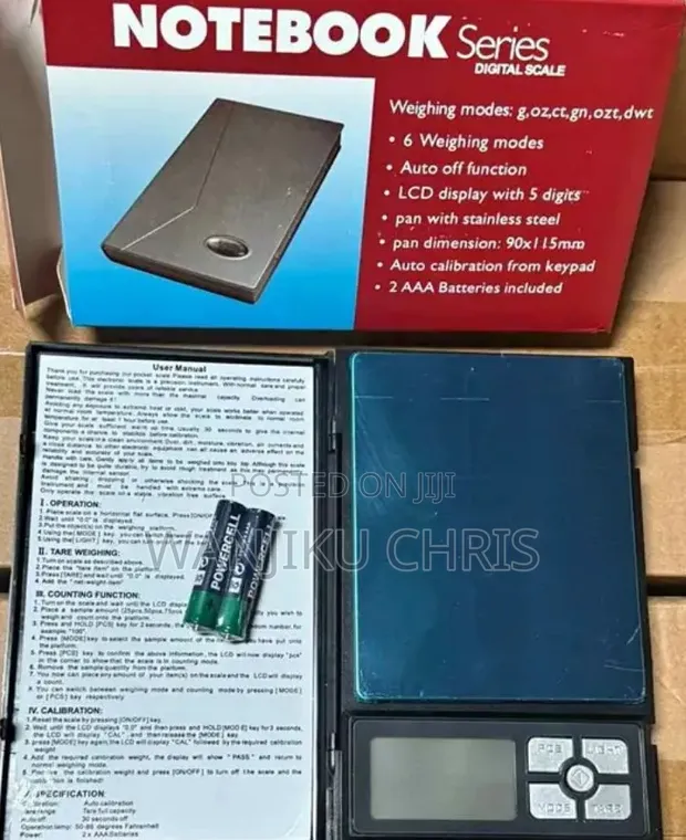 Notebook Series Digital Scale - 1