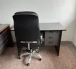 Rated Boss Office Desk and Leathered Chair - 2
