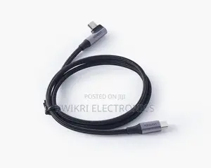 Ugreen USB-C to USB-C PD Fast Charging 90 Degree Cable 1m Black