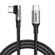 Ugreen USB-C to USB-C PD Fast Charging 90 Degree Cable 1m Black - 2