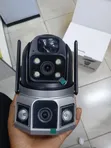 Kamera ya Usalama ya V380 Dual Lens Solar - 2