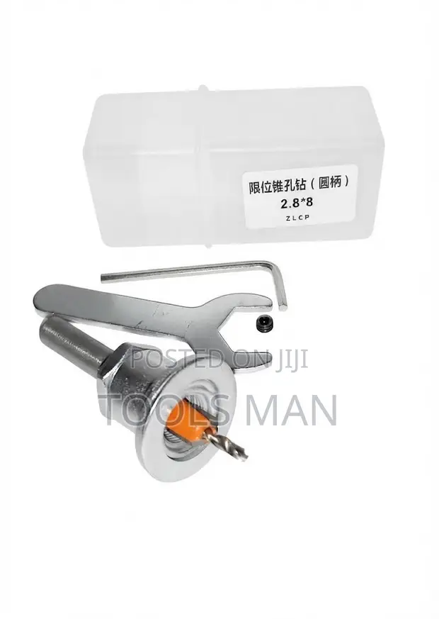 Adjustable Wood Countersink Drill Bit na Depth Stopper - 2.8mm x 8mm - 1