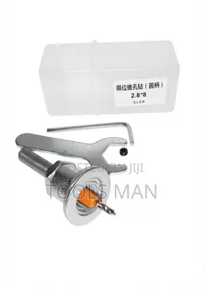 Adjustable Wood Countersink Drill Bit na Depth Stopper - 2.8mm x 8mm