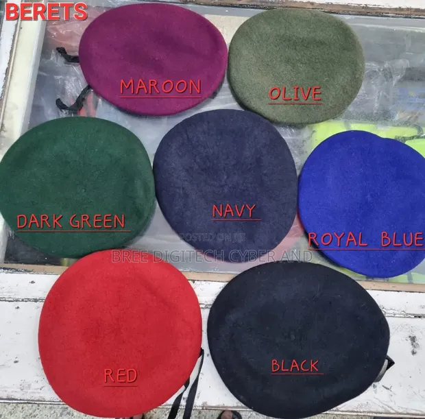 Stylish Beret Hats - All Colors - 1