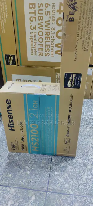Hisense 2.1ch HS2100 240W Soundbar