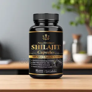 Pure Himalayan Shilajit Capsules - Natural Energy & Vitality