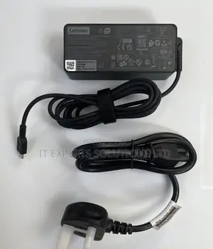 Chaja Asili ya Lenovo USB-C 65W yenye UK Lead