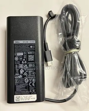 Chaja Halisi ya Dell 65W USB-C kwa Laptop