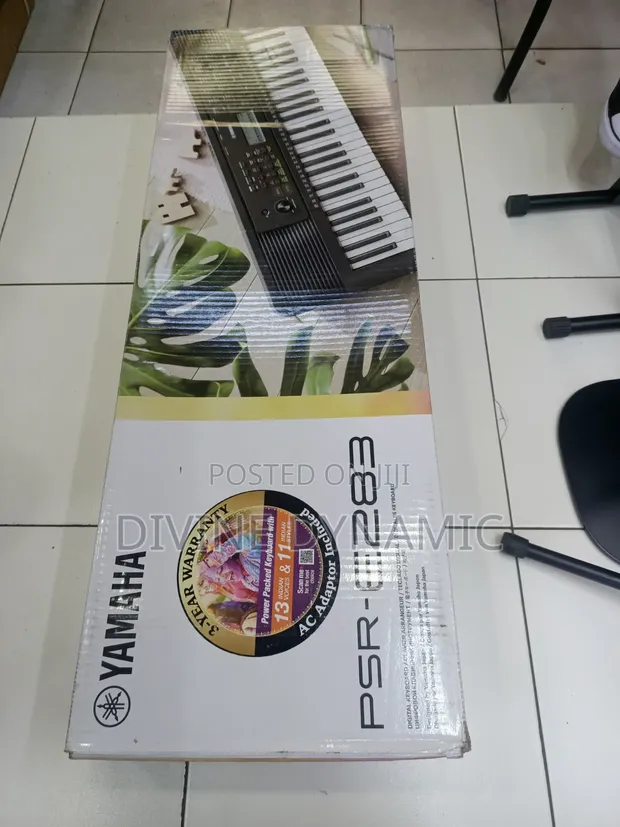 Yamaha PSR-E283 Electronic Keyboard - 1