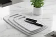 3-in-1 Chopping Board Set + Free Small Knife - 1