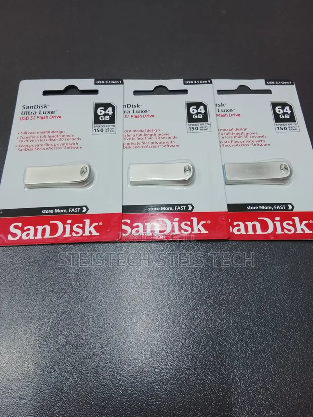 SanDisk Ultra Luxe 64GB Flash Drive - 1