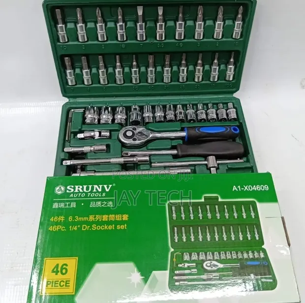 Seti ya Soketi 46 Vipande - 1