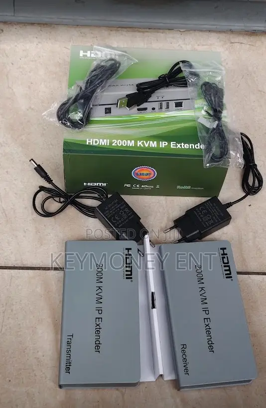 HDMI KVM Extender Over Network Cable 200M Full HD - 1