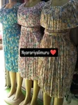 Mid-Length Dress with Folds - 3