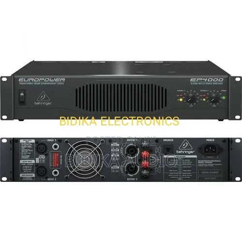 Behringer Europower EP4000 Amplifier ya Professional (4000W) - 1