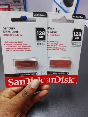 SanDisk Ultra Luxe 128GB USB 3.0 Flash Drive