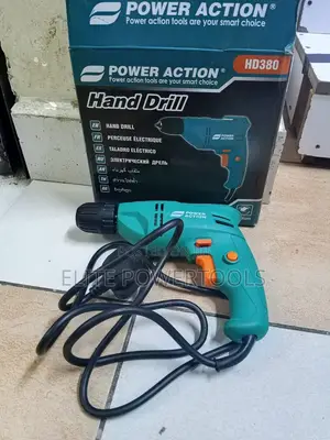 Power Action HD380 380W Corded Electric Hand Drill