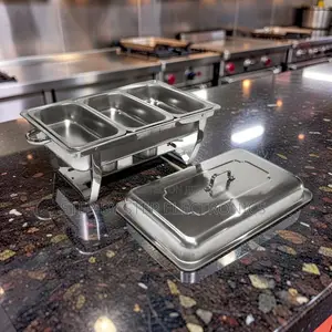 Heavy Duty 11L Stainless Steel Triple Chafing Dish