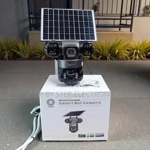 V380 Pro 20MP 4G PTZ Triple Lens Solar Camera