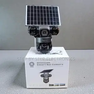 V380 Pro 20MP 4G PTZ Triple Lens Solar Camera