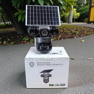 V380 Pro 20MP 4G PTZ Triple Lens Solar Camera