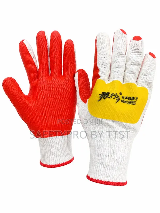 Gloves za Kazi za PVC Zilizofunikwa kwa Uimara - 1