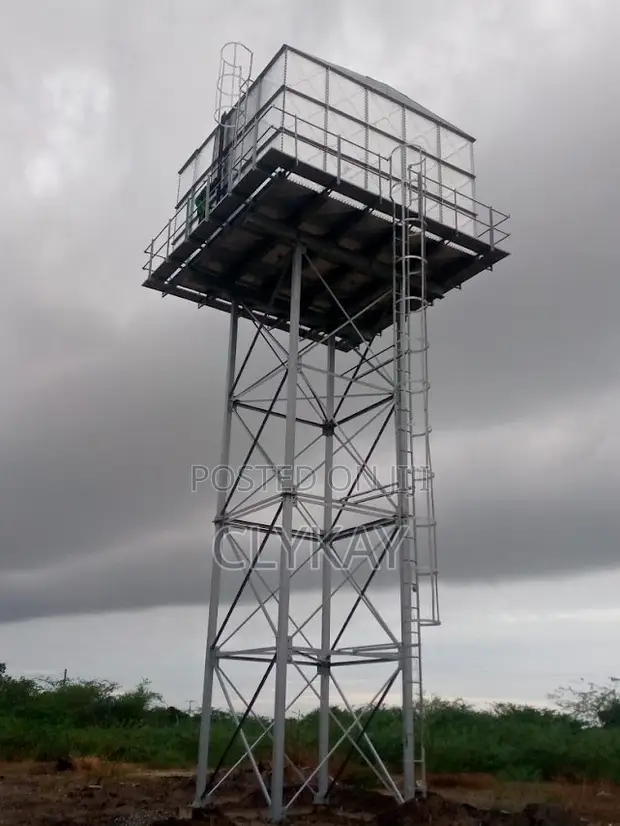 Quality Steel Water Tank and 9m Tower (25,000 Litres) - 1