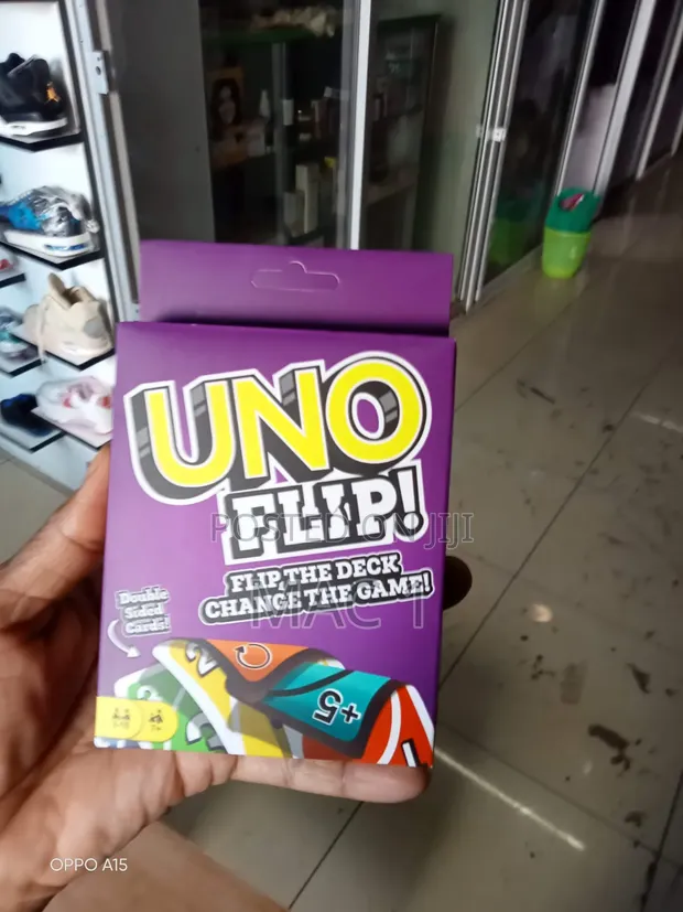 Mchezo wa Kadi wa Mattel UNOFLIP! Halisi - Mpya Kabisa - 1