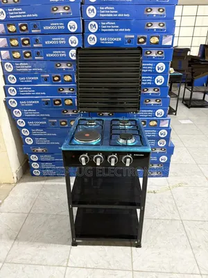 ElectroMate 3+1 Gas Electric Cooker with 2-Tier Stand