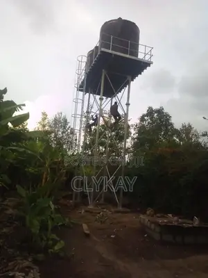 Mnara wa Juu wa Tanki la Maji la Chuma (Uwezo wa 40,000L)