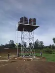 Mnara wa Juu wa Tanki la Maji la Chuma (Uwezo wa 40,000L) - 3