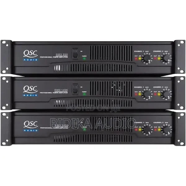 QSC RMX 850 Power Amplifier - 1