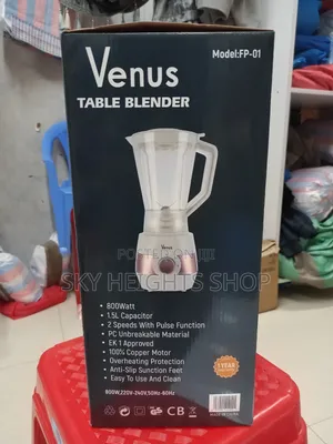 Kikwazo cha Meza cha Venus Kipya cha Lita 1.5 na Ulinzi wa Kuzidisha Joto