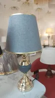Modern Bedside Lamp - Matte Black & Gold - 1