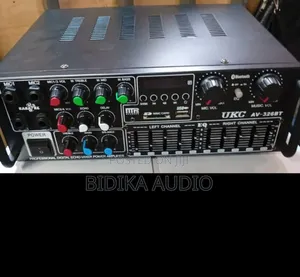 UKC AV-326BT Dual Channel Bluetooth Amplifier with Karaoke